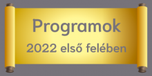 Programok - 2022 tavasz